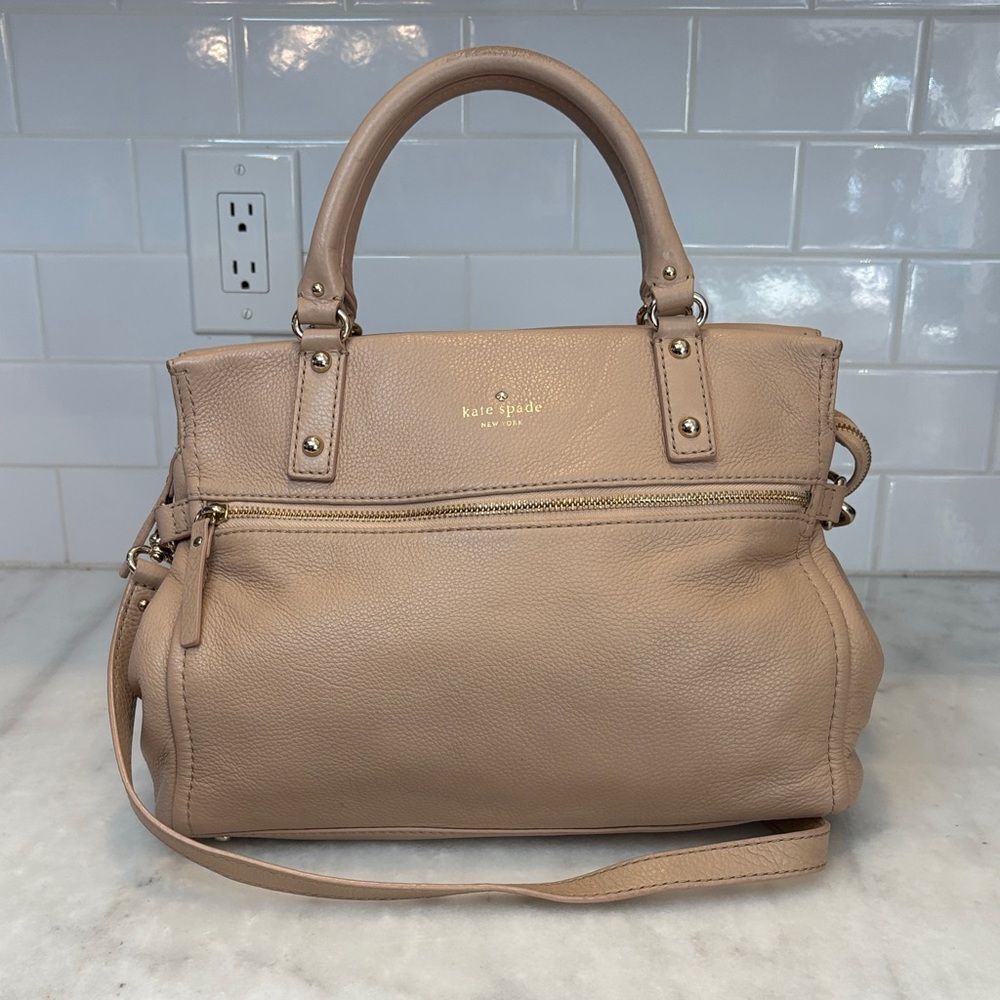 Kate Spade Bag Purse Handbag Leather Cobble Hill Little Murphy Satchel Shoulder